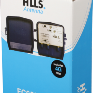 Hills Antenna FC658261C Q-Amp 4G Masthead Amplifier with PSU6F