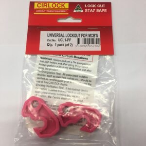UNIVERSAL LOCKOUT FOR MCB’S | CIRLOCK UCL1-PP | 2 pack