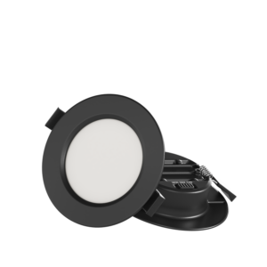 3A 10w LED DOWNLIGHT BLACK DIMMABLE TRI-COLOUR (DL106-BKTC10S01)