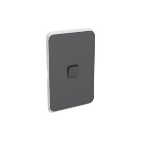 Clipsal iconic anthracite 1 gang switch cover only 3041C-AN