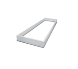 3A surface mount rectangle panel light frame