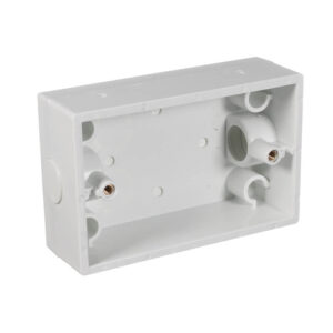 ENCLOSED MOUNTING BLOCK WHITE